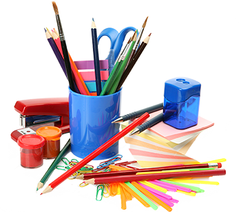 school stationery items png 3